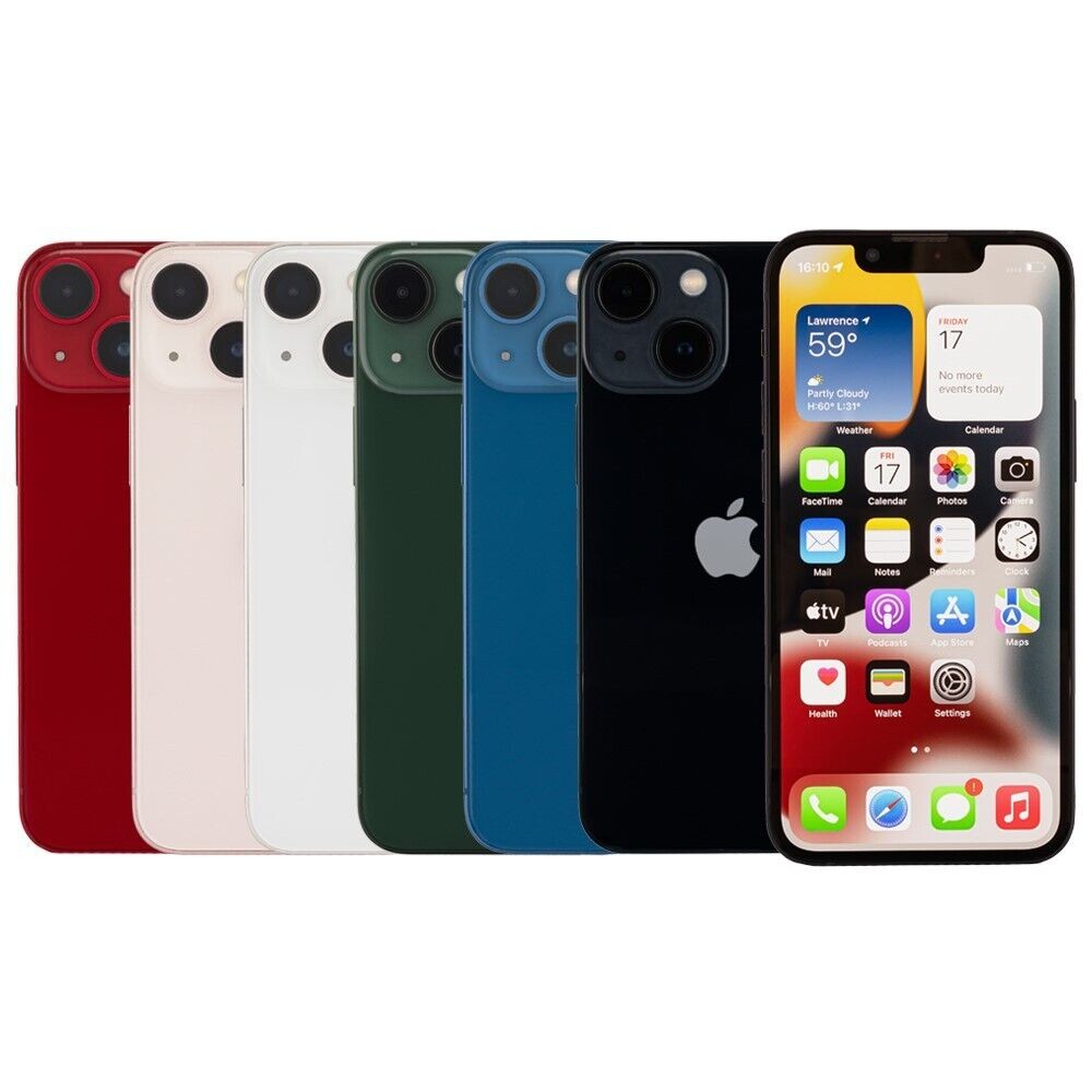 Apple iPhone 13 Mini 128GB | Factory Unlocked | All Colors | Excellent