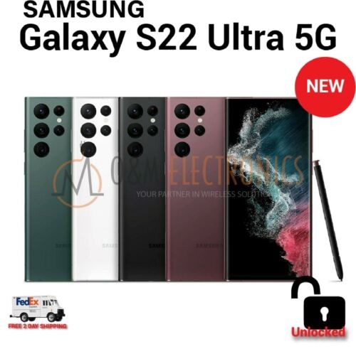 Samsung Galaxy S22 Ultra Series 5G Smartphones- Carrier Unlocked