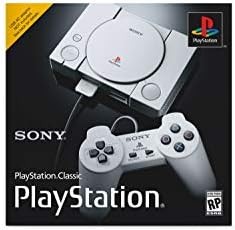 Sony PlayStation Classic Mini Gray Console with x20 Pre-Loaded Games!