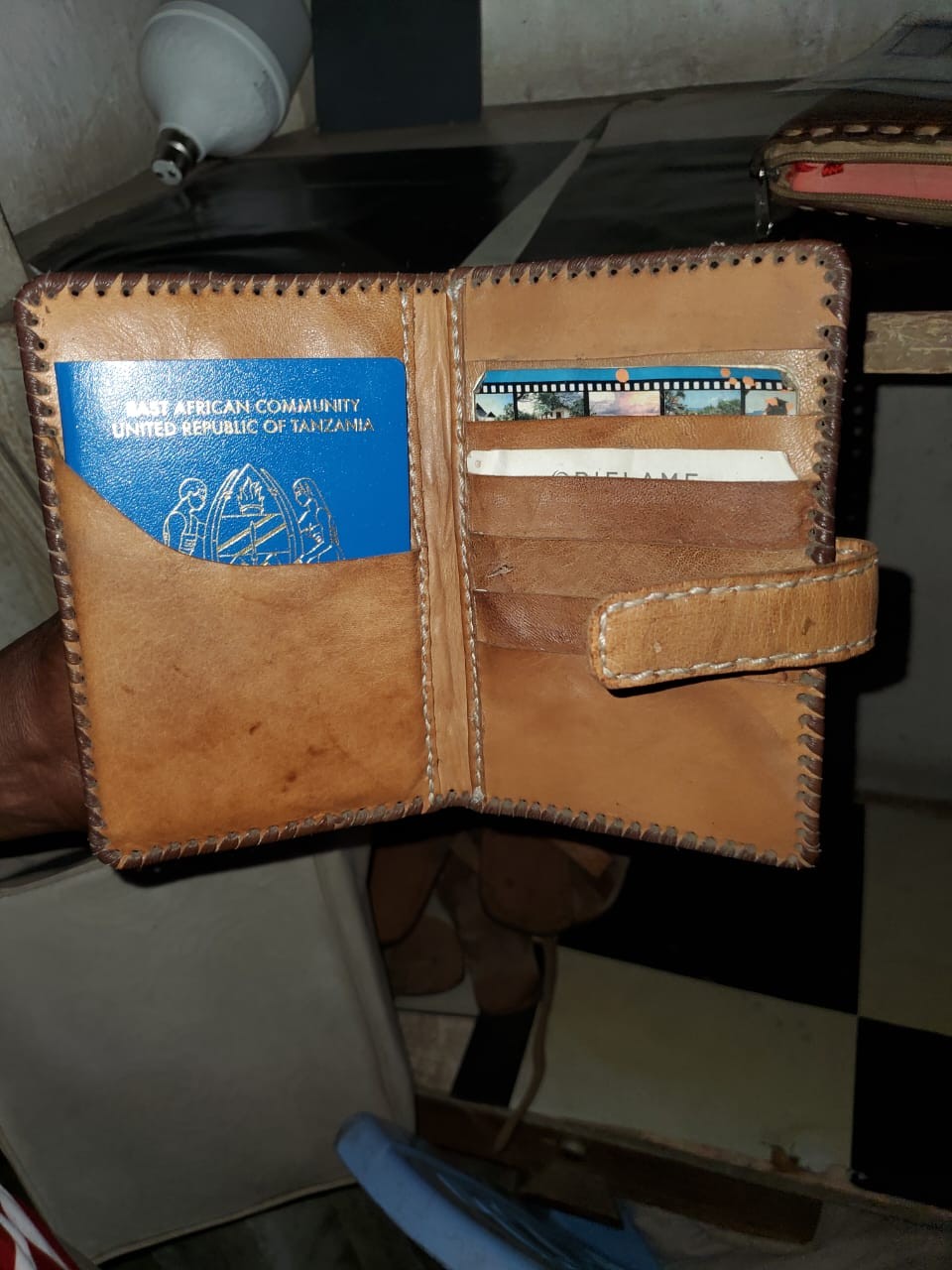 Mikha'el Royalty Personalized Top Grain Leather Passport Cover with Luggage Tag, RFID Passport Wallet and Card Holder Travel Wallet